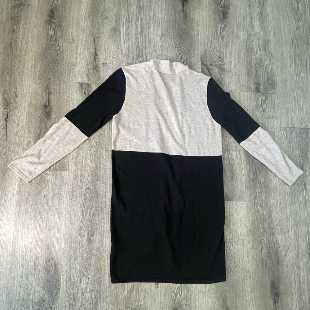 Chic Black and Gray Women's Cardigan - Picture 7 of 8